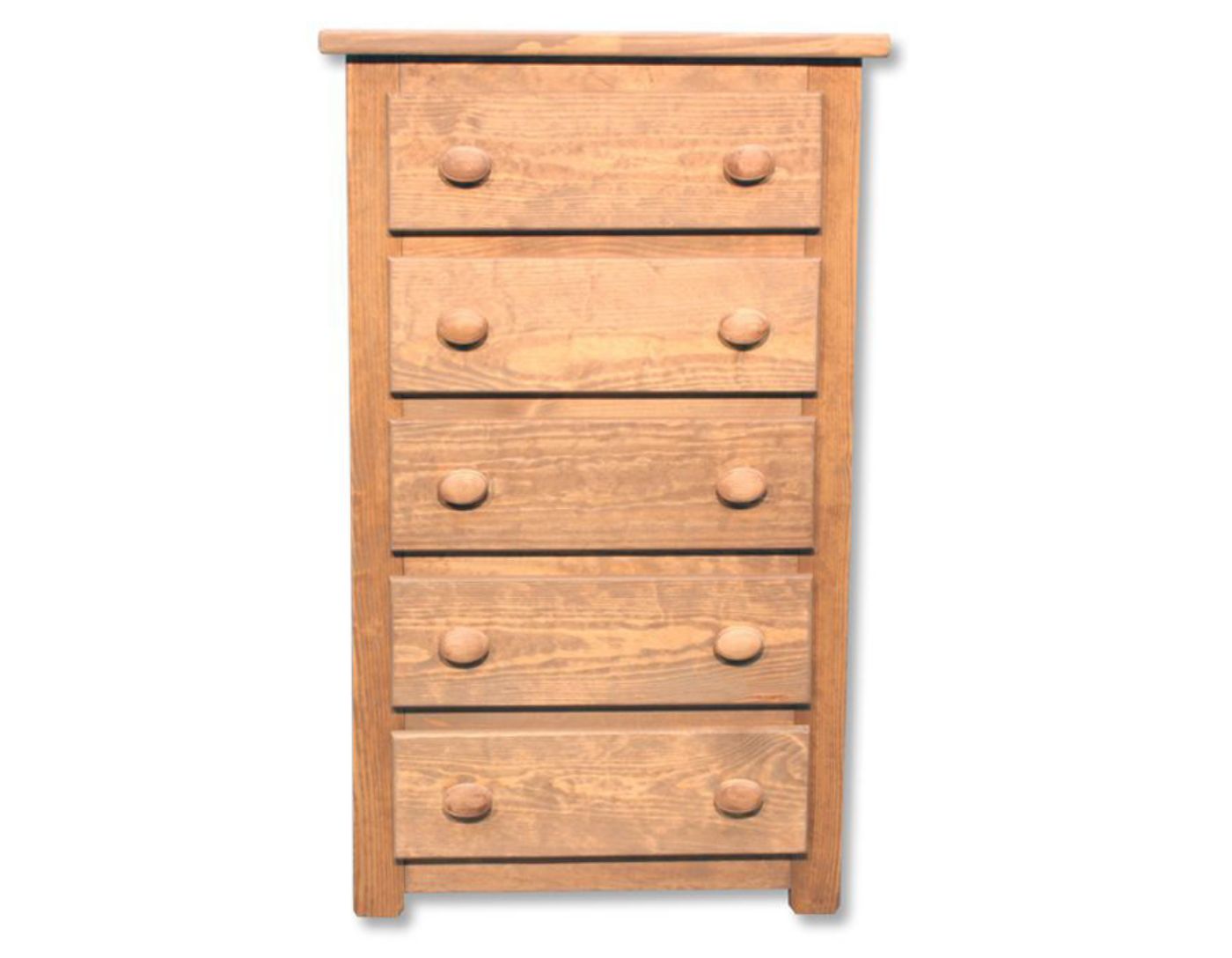 Light Brown Chest of Drawers Facing Front | Home Furniture Plus Mattress