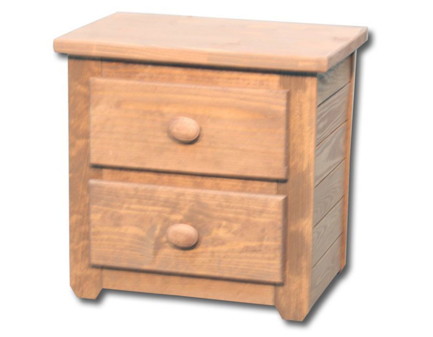Light Brown Duncan Nightstand at an Angle | Home Furniture Plus Mattress