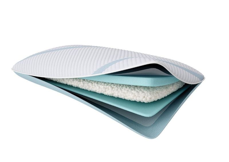 Layer View of the TEMPUR-Adapt ProMid Cooling Pillow in Queen by Tempur-Pedic | Home Furniture Plus Bedding
