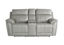 Front Facing View of the Levitate POWER Loveseat in Nickel Gray by Bassett | Home Furniture Plus Bedding Front Facing View of the Levitate POWER Loveseat in Nickel Gray by Bassett | Home Furniture Plus Bedding