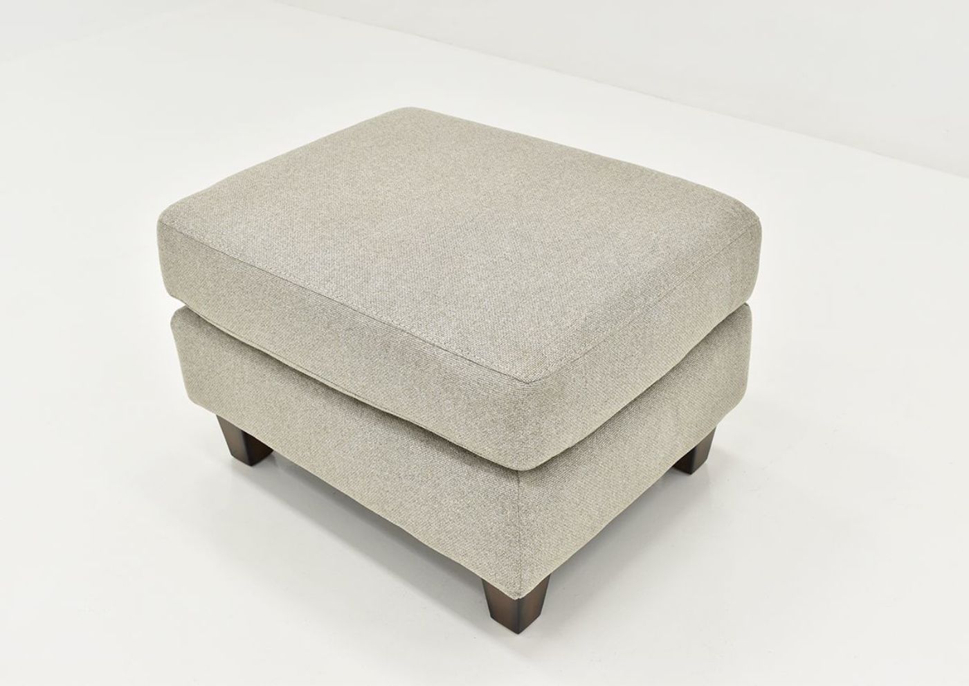 Slightly Angled Top View of the Kimber Ottoman by Franklin Corporation | Home Furniture Plus Bedding