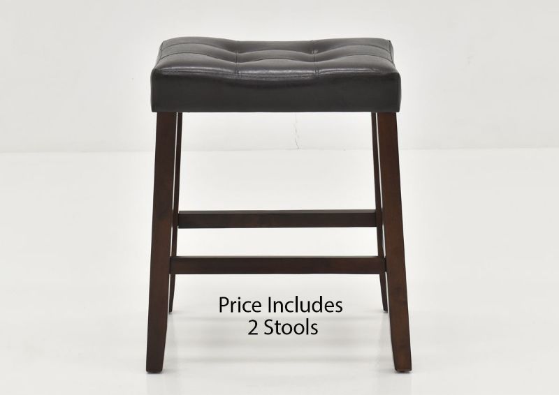 Side View Showing Maximum Width of a Belmar 30 Inch Bar Stool | Home Furniture Plus Bedding