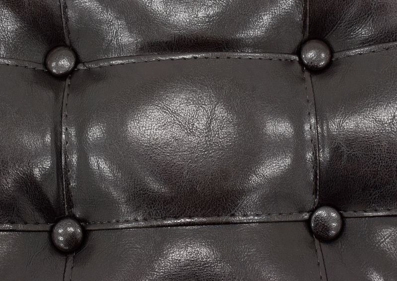 Close Up View of the Button Tufted Details on a Belmar 30 Inch Bar Stool | Home Furniture Plus Bedding