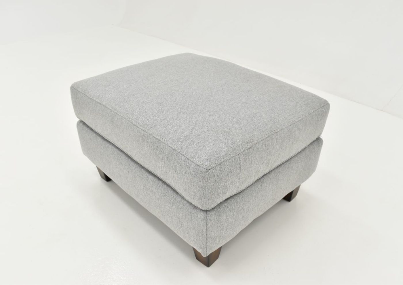 Slightly Angled View of the Bradshaw Ottoman by Franklin Corporation | Home Furniture Plus Bedding