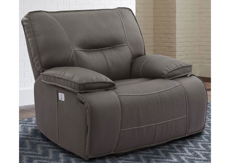 Room View of the Spartacus POWER Recliner in Haze Gray by Parker House Furniture | Home Furniture Plus Bedding