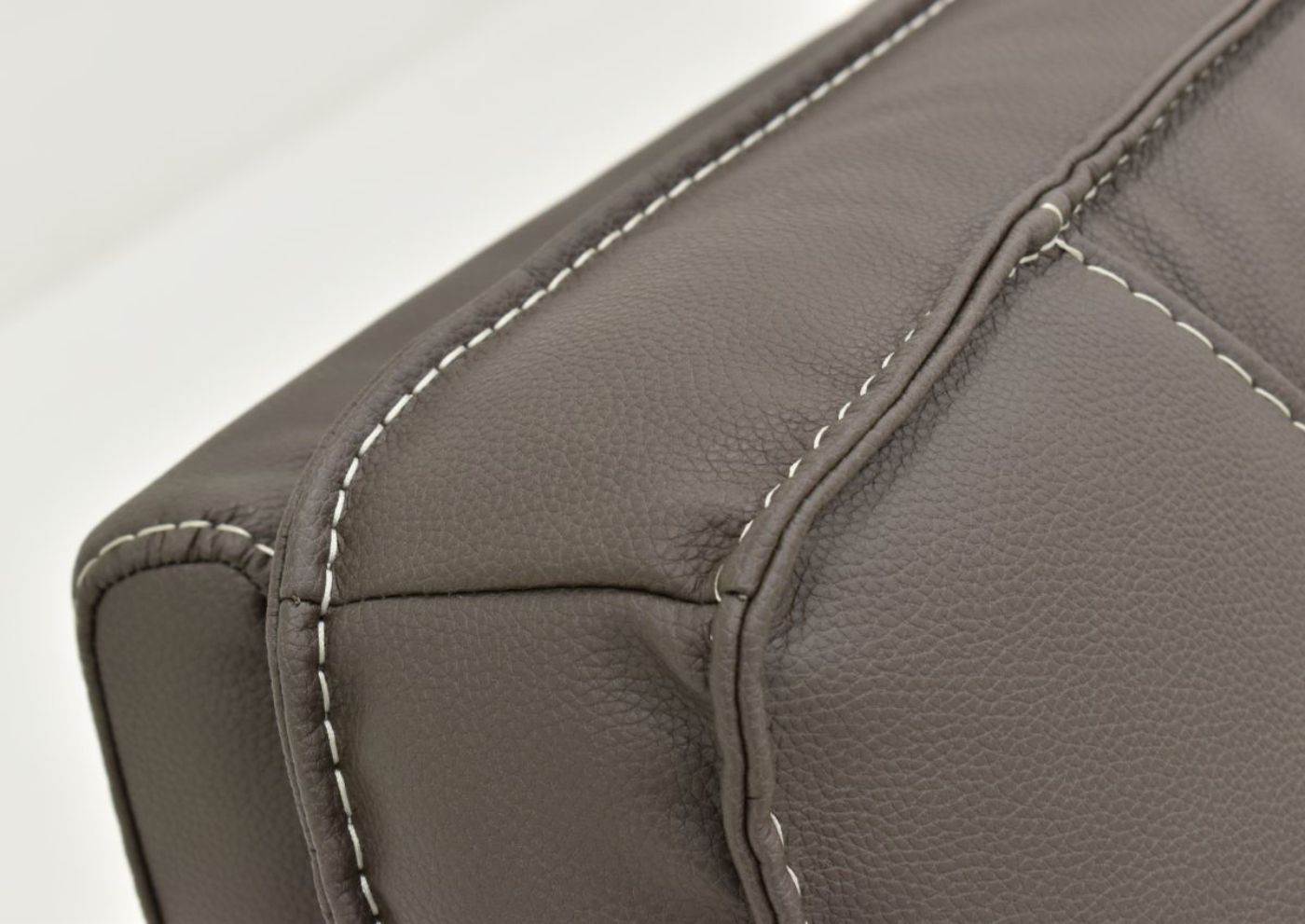 Close Up View of the Headrest on the Spartacus POWER Reclining Sofa Set in Haze Gray by Parker House Furniture including Sofa, Loveseat, and Chair | Home Furniture Plus Bedding