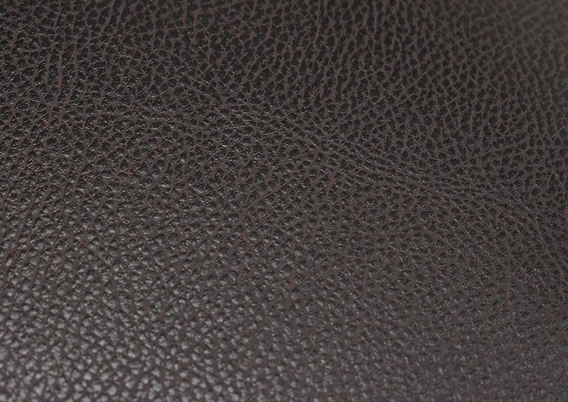 Close Up of the Seat Cushion on the Garcia 24 Inch Barstool - Dark Brown | Home Furniture Plus Bedding