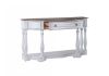 Slightly Angled Side View of the Magnolia Manor 56 Inch Console Table by Liberty Furniture | Home Furniture Plus Bedding