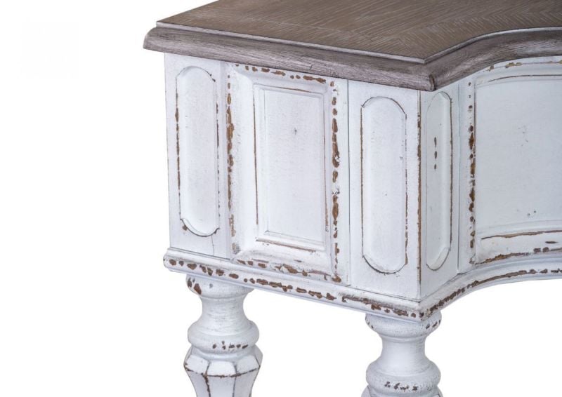 Close Up View of the  Magnolia Manor 56 Inch Console Table by Liberty Furniture | Home Furniture Plus Bedding