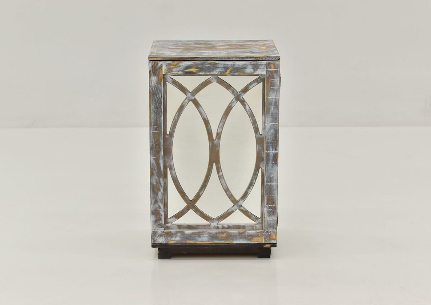 Fish Accent Cabinet - Old World Rustic  | Home Furniture Plus Bedding