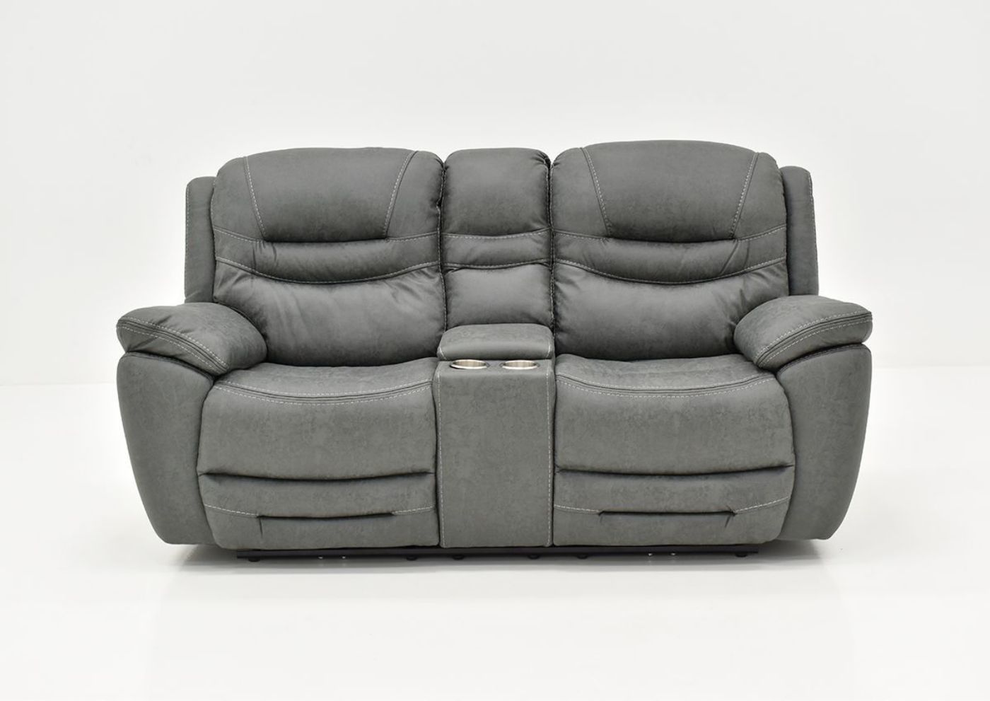 Picture of Dakota POWER Reclining Loveseat - Gray