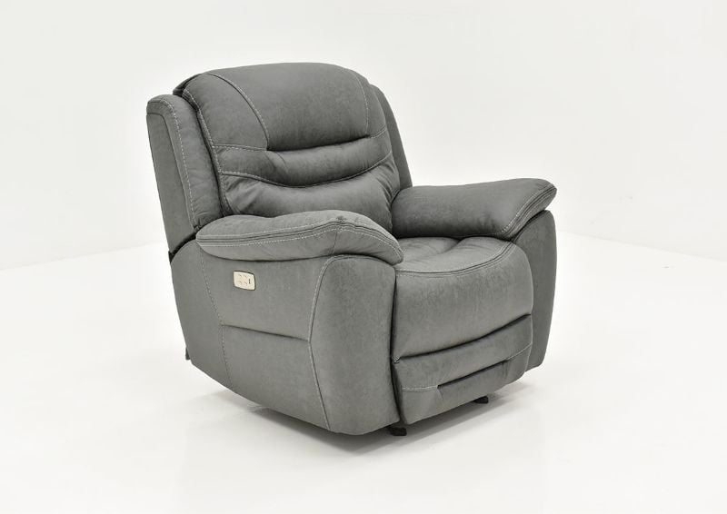 Dakota POWER Recliner - Gray | Home Furniture Plus Bedding