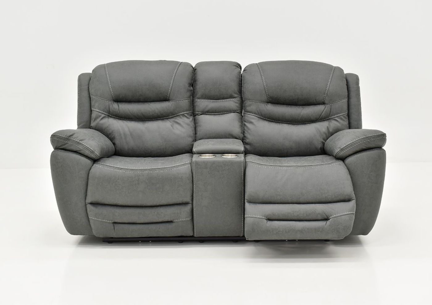 Picture of Dakota POWER Reclining Loveseat - Gray