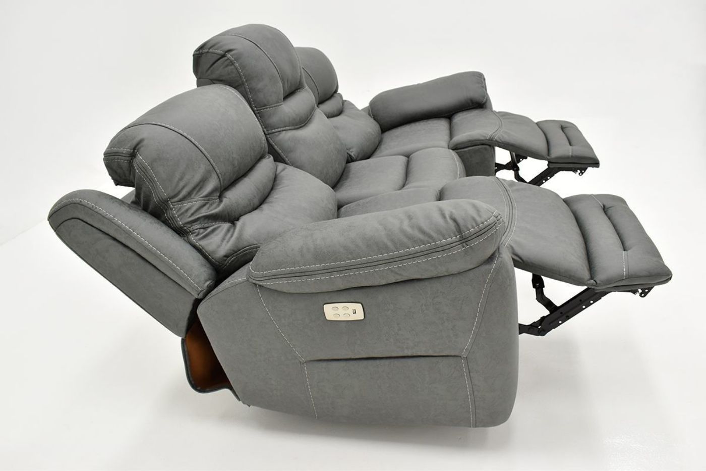 Picture of Dakota POWER Reclining Sofa - Gray