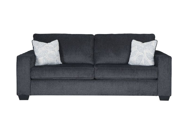 Front Facing View of the Altari Sofa in Slate Gray by Ashley Furniture | Home Furniture Plus Bedding