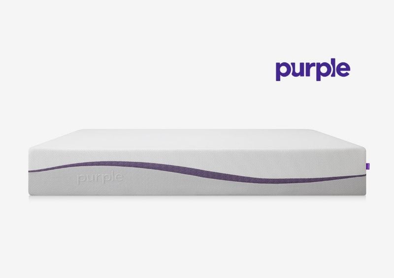 Side View of the Purple® Mattress by Purple® Innovation LLC | Home Furniture Plus Bedding