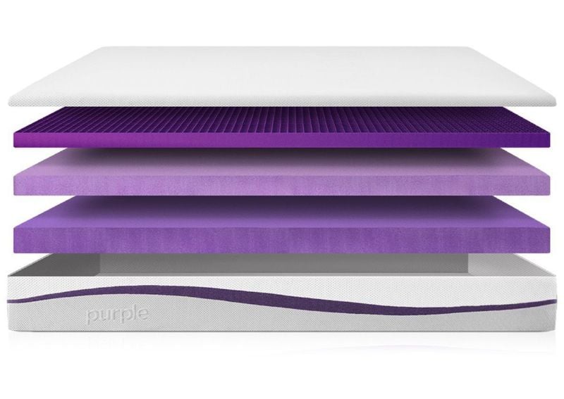 Layer View of the Purple®  Mattress by Purple® Innovation LLC | Home Furniture Plus Bedding