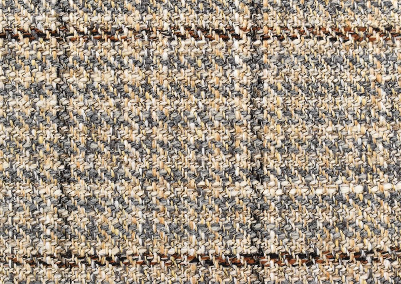 Close Up View of the Accent Pillow Fabric Swatch on the Everette Loveseat in Off-White by Klaussner | Home Furniture Plus Bedding