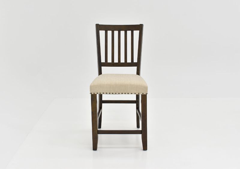 Front View of the Willow Creek Counter Height Barstool by Jofran | Home Furniture Plus Bedding