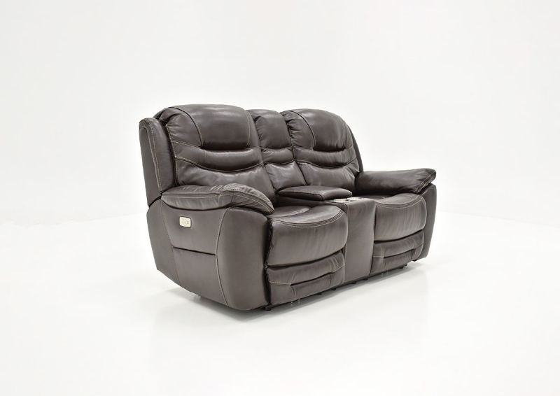 Picture of Dallas POWER Reclining Loveseat - Brown
