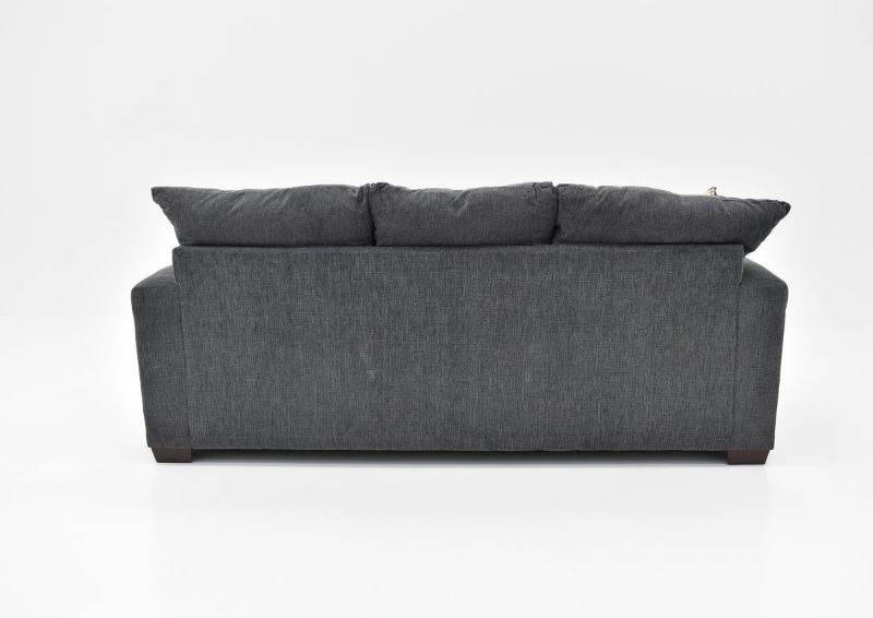 Rear View of the Perth Sofa in Smoke Gray by Peak Living Furniture | Home Furniture Plus Bedding