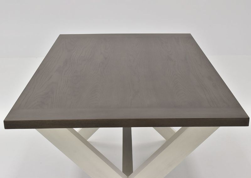 Tabletop View of the Breckenridge Dining Table in White by Standard Furniture | Home Furniture Plus Bedding