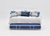 Front Facing View of the Vintage Metal Daybed with Trundle in White by Liberty Furniture | Home Furniture Plus Bedding