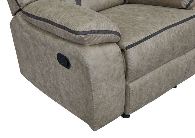 Picture of Acropolis Sectional Sofa - Taupe Brown