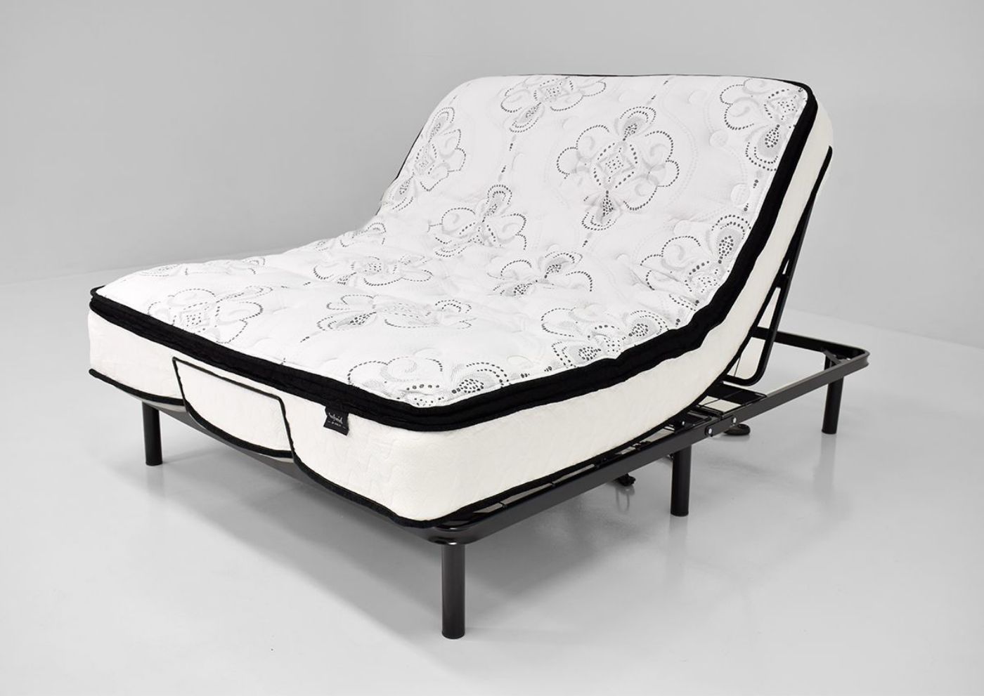 Picture of Chime 12 Hybrid Mattress with Adjustable Bed Base - Queen Size