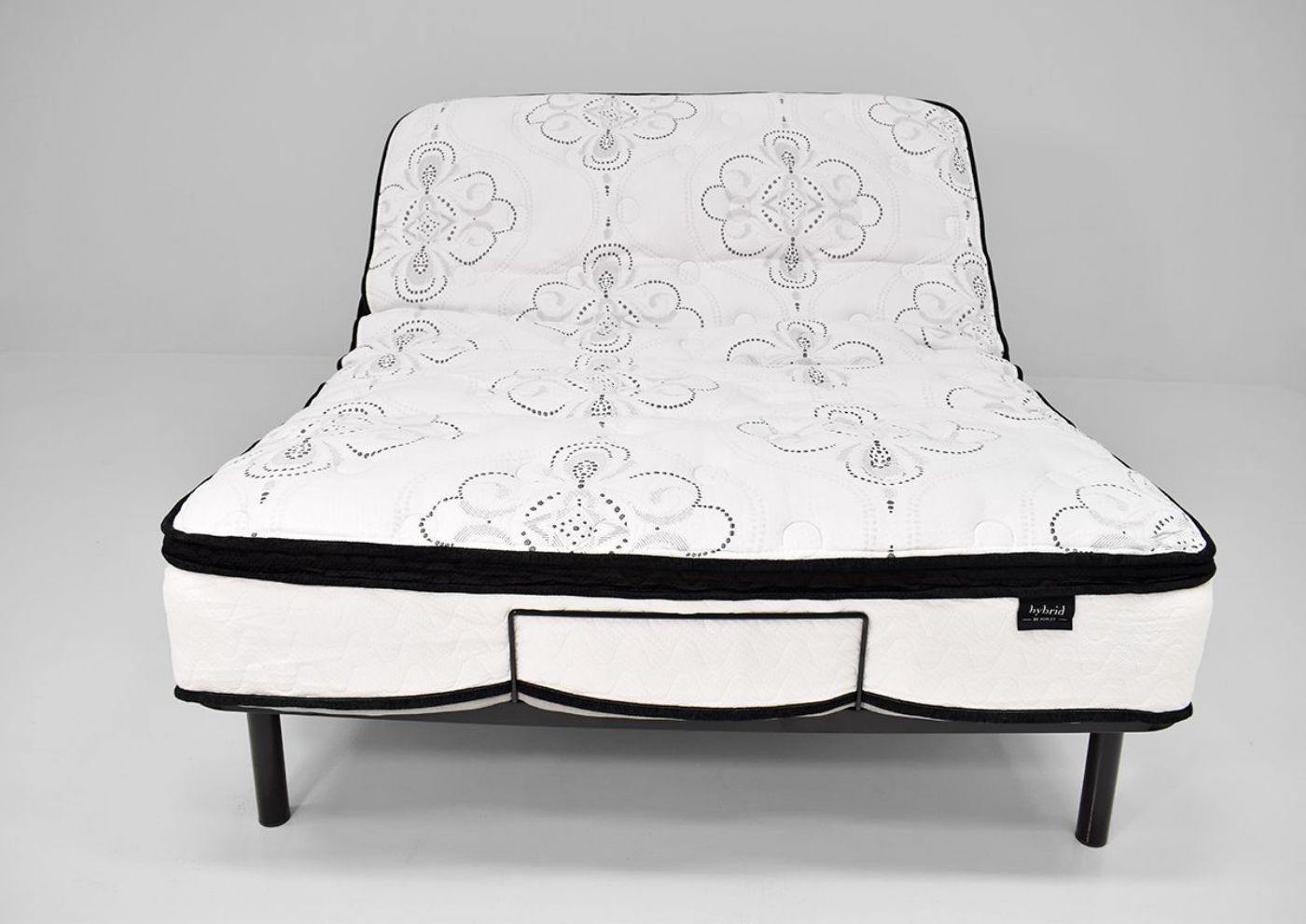 Picture of Chime 12 Hybrid Mattress with Adjustable Bed Base - Queen Size