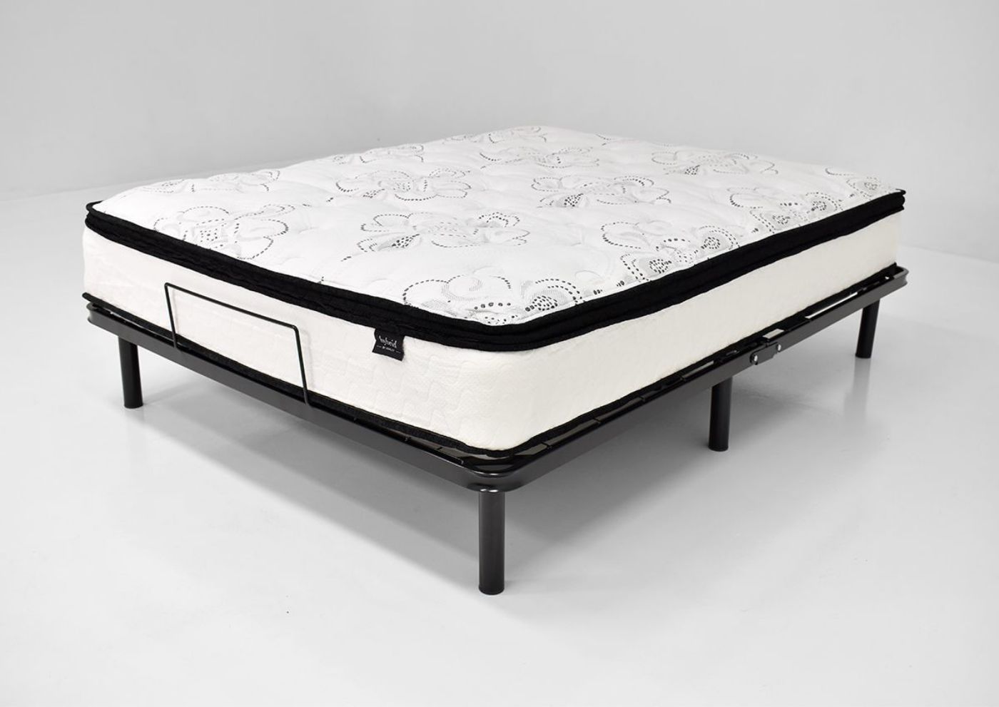 Picture of Chime 12 Hybrid Mattress with Adjustable Bed Base - Queen Size