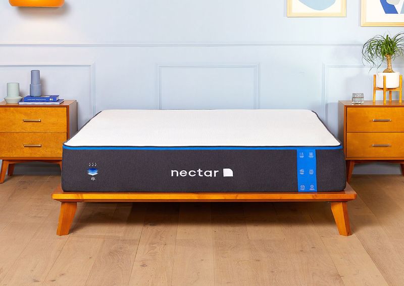 Furnished Room Featuring the Front View of the Nectar Classic 3.0 Full Size Mattress | Home Furniture Plus Bedding