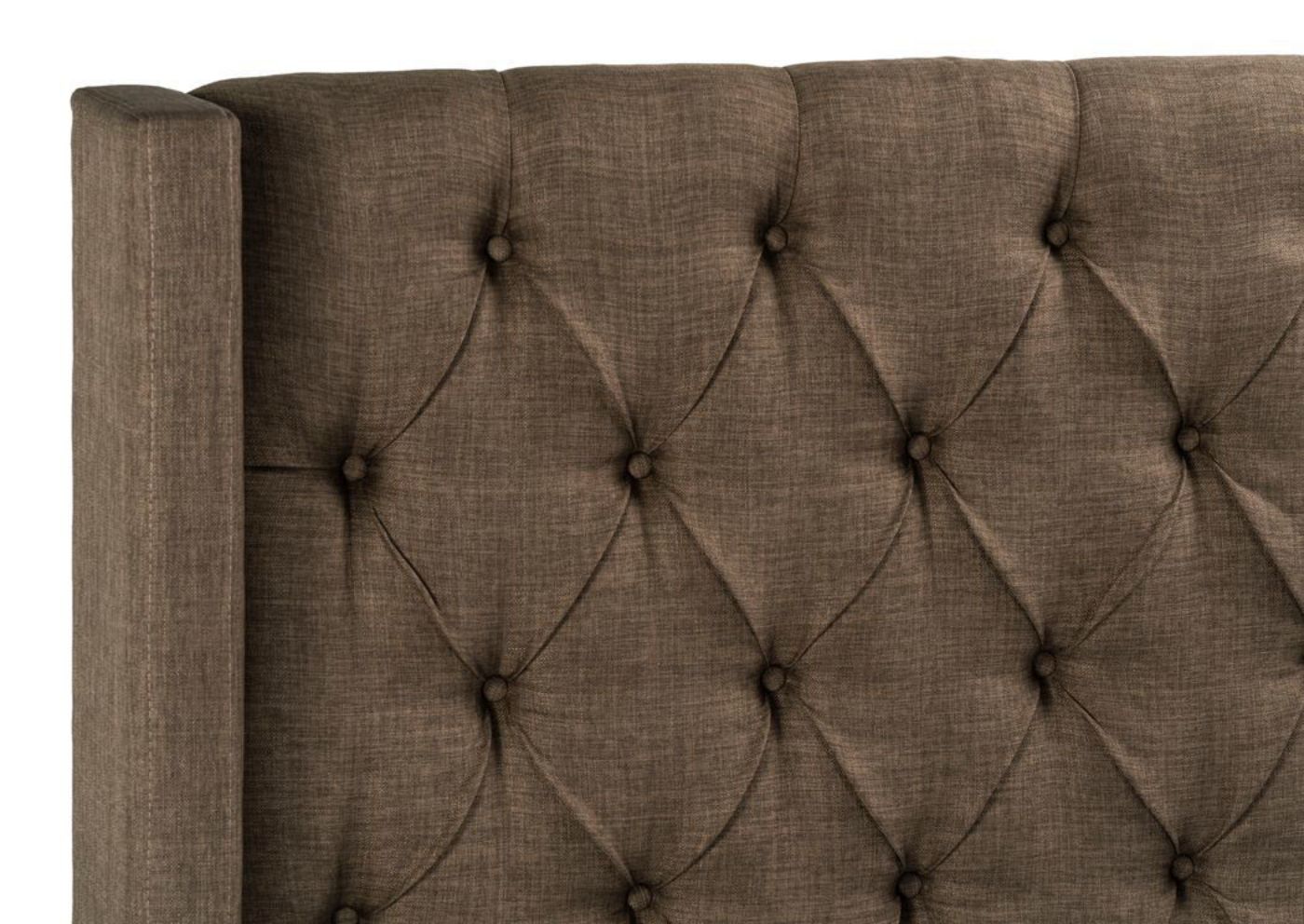 Picture of Westerly Upholstered Queen Size Bed - Brown