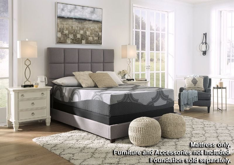 Room View of the Hybrid 1200 Queen Mattress by Sierra Sleep (Ashley) | Home Furniture Plus Bedding
