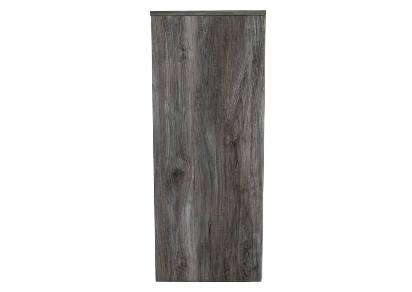 Side  View  of the Baystorm Dresser with Mirror in Gray by Ashley Furniture | Home Furniture Plus Bedding