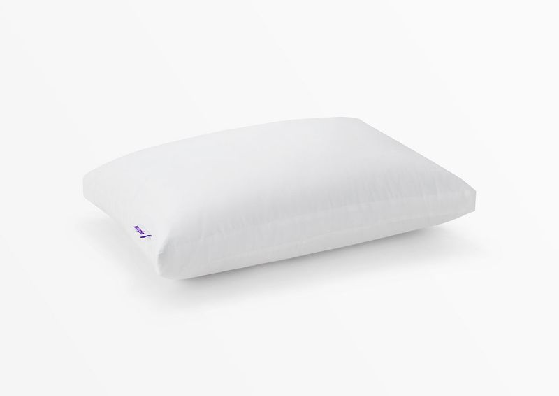Slightly Angled View of the Purple Cloud Standard Pillow | Home Furniture Plus Bedding