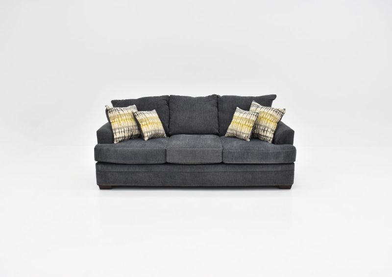 Front Facing View of the Perth Sofa in Smoke Gray by Peak Living Furniture | Home Furniture Plus Bedding