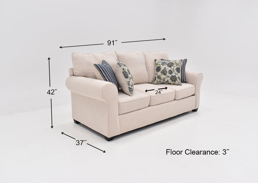 Marie Sofa Set Off White Home Furniture Plus Bedding and Mattress Center