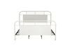 	Bed Only View of the  Vintage Full Size Metal Bed in White by Liberty Furniture | Home Furniture Plus Bedding
