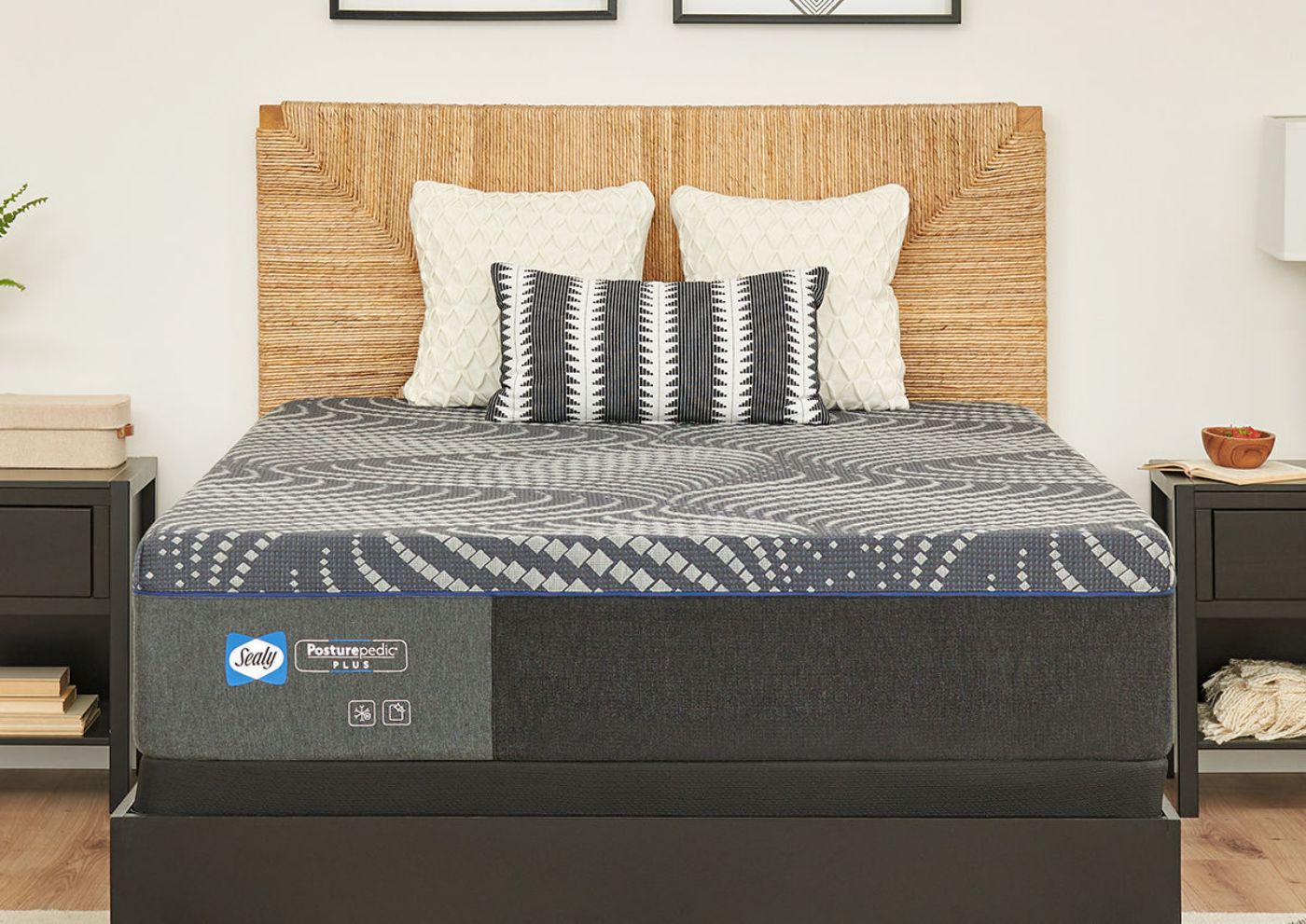Room View of the Sealy Albany  Plush  Mattress | Home Furniture Plus Bedding