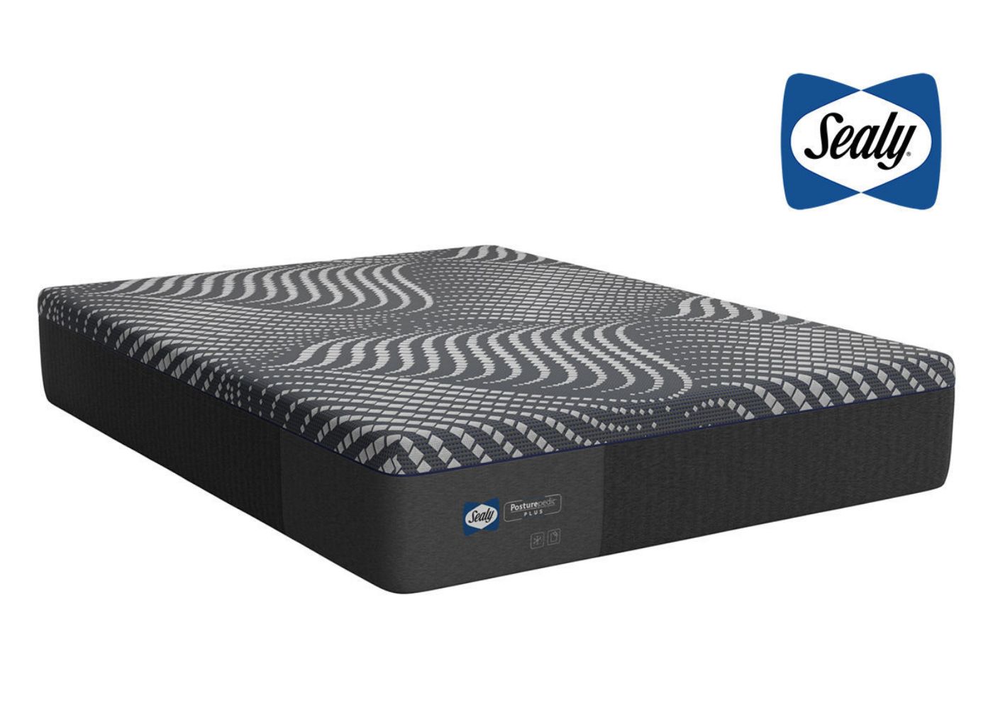 Slightly Angled View of the Sealy Albany Plush Mattress | Home Furniture Plus Bedding