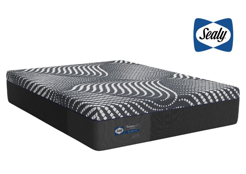 Slightly Angled View of the High Point Firm Hybrid Mattress | Home Furniture Plus Bedding