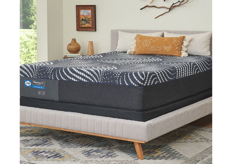 Room View of the High Point Firm Hybrid Mattress | Home Furniture Plus Bedding