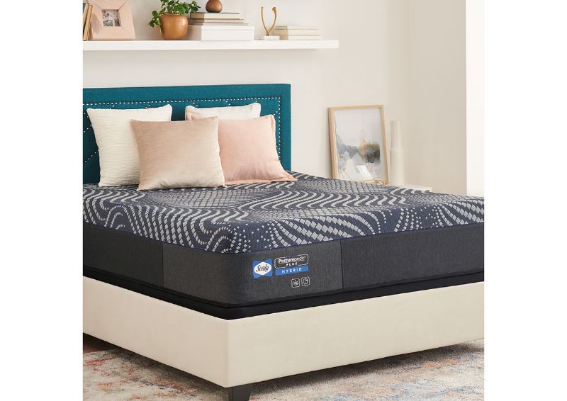 Room View of the Brenham Firm Hybrid Mattress by Sealy | Home Furniture Plus Bedding