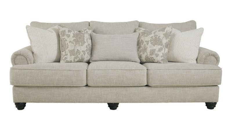 Front Facing View of the Asanti Sofa in Gray by Ashley Furniture | Home Furniture Plus Bedding