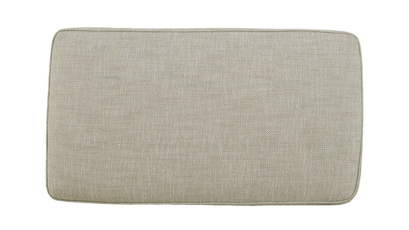 Top Down View of the Asanti Ottoman in Gray by Ashley Furniture | Home Furniture Plus Bedding