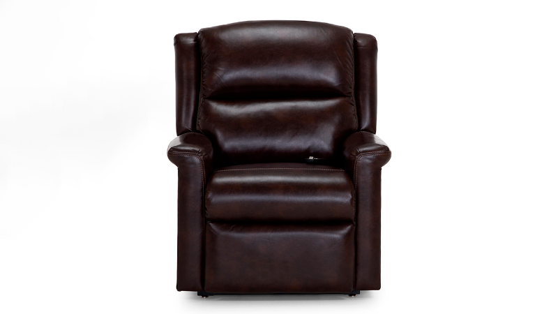 Front Facing View of the Province Lift Recliner in Brown by Franklin | Home Furniture Plus Bedding