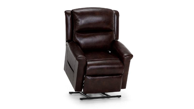 Raised View of the Province Lift Recliner in Brown by Franklin | Home Furniture Plus Bedding
