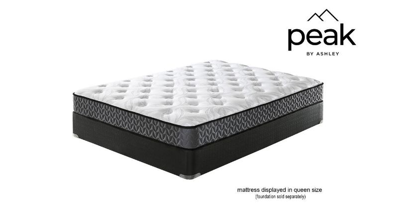 Slightly Angled View of the Peak 8 Inch Hybrid Mattress with Foundation (sold separately) by Sierra Sleep | Home Furniture Plus Bedding	