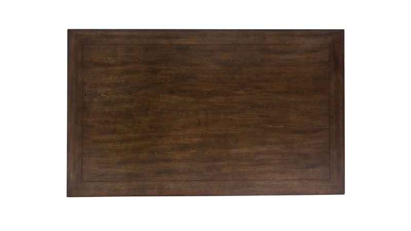 Top Down View of the Tribeca Coffee Table in Brown by Liberty Furniture | Home Furniture Plus Bedding